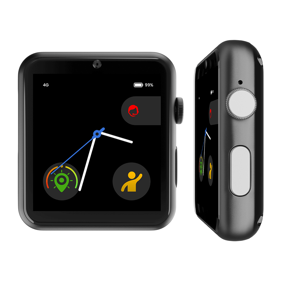 Small body camera with duress alert for lone worker use
