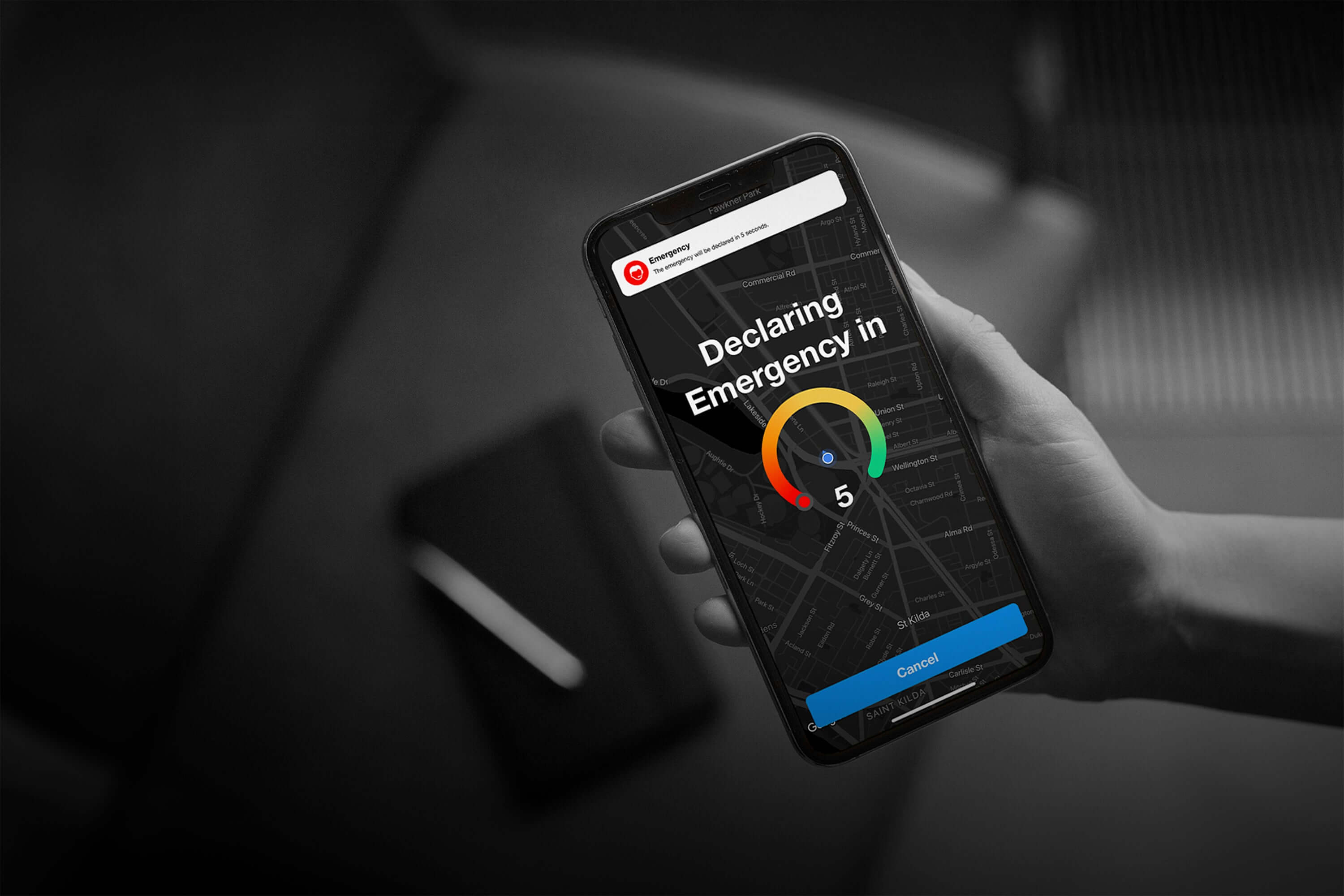 Lone worker app featuring panic button solutions and emergency response systems for field staff safety