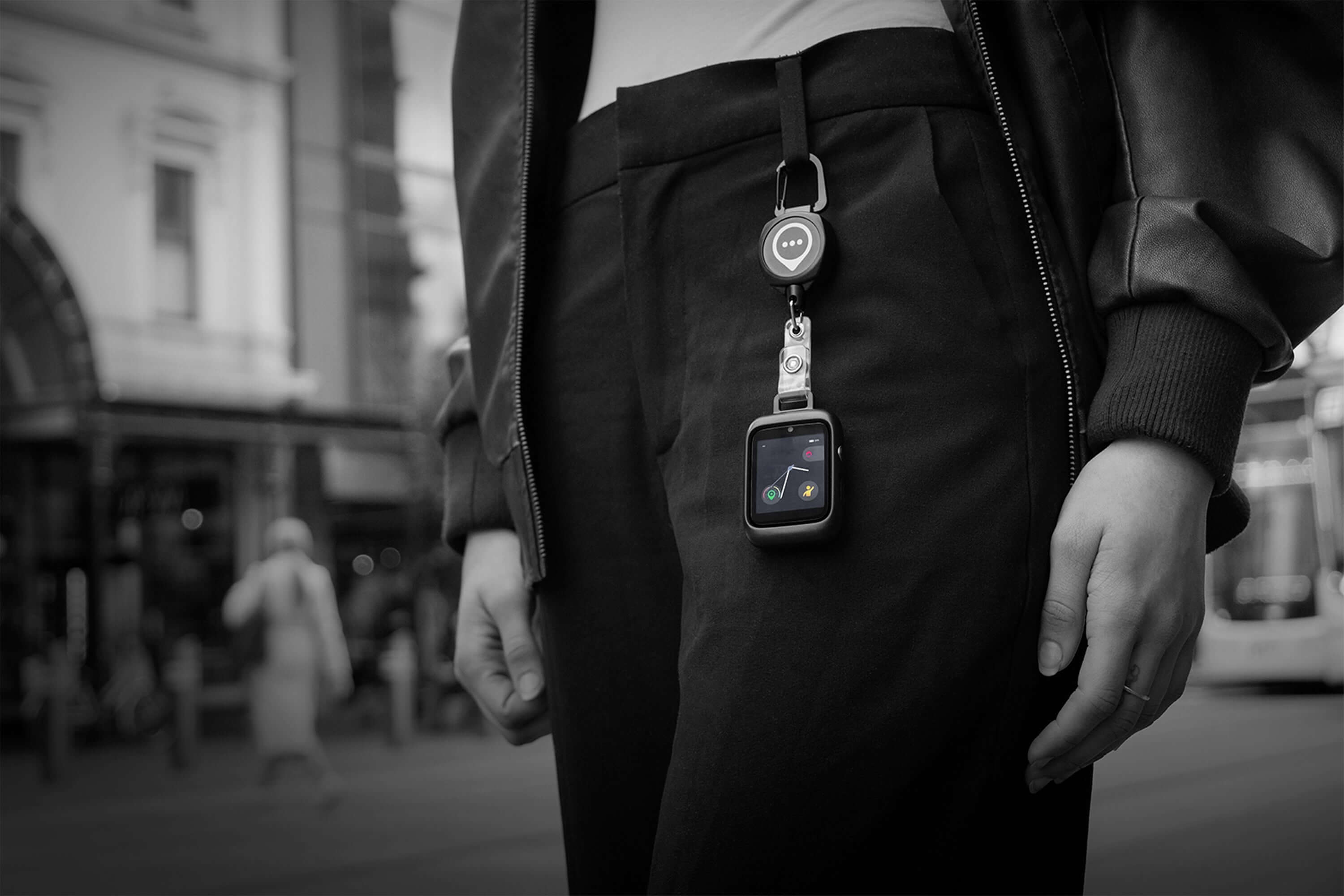 Wearable safety device for lone worker safety with live-stream security solutions