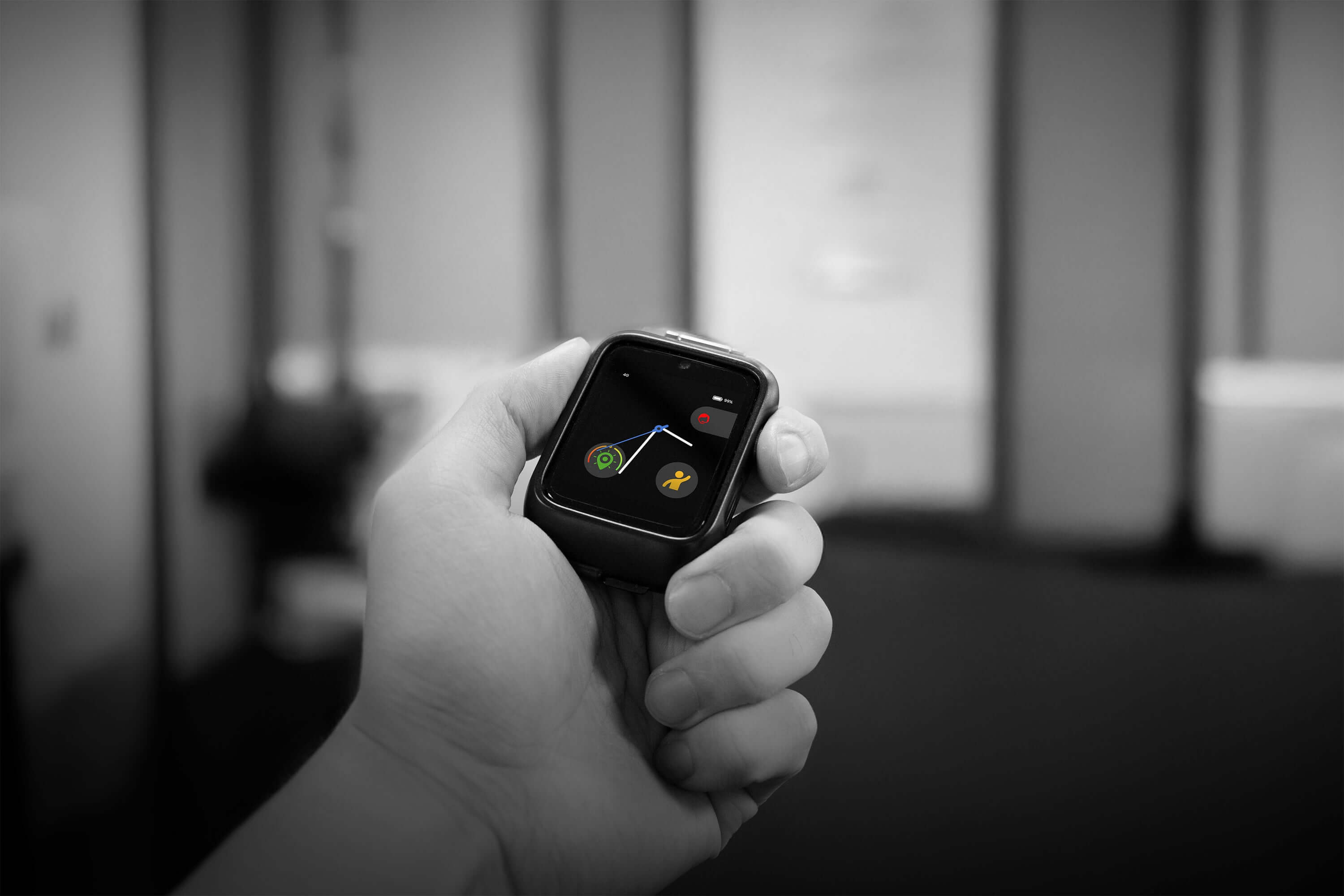 Duress Falcon, wearable safety device for frontline and lone working teams