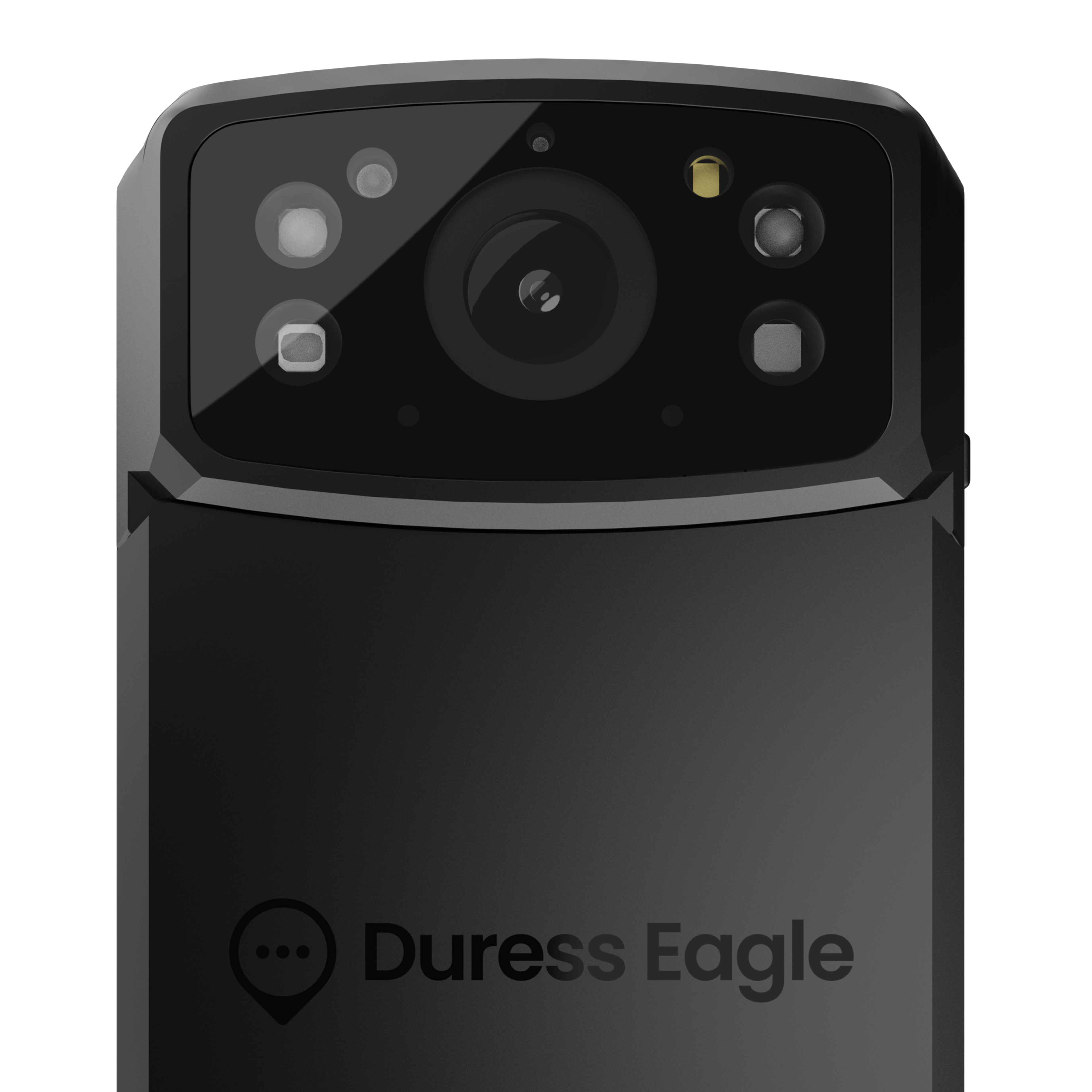 Duress Eagle, body-worn cameras with GPS tracking, emergency duress alarm and communication tool for team safety.