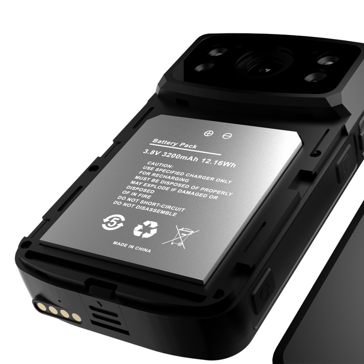 Duress Eagle, the body-worn camera with a swappable battery to ensure your team is always protected.