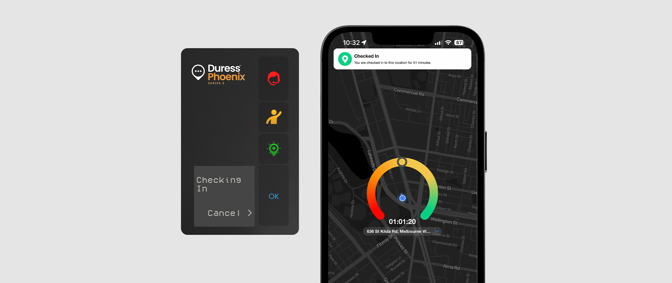 Duress Phoenix and Duress App the ideal lone worker safety app and duress solution