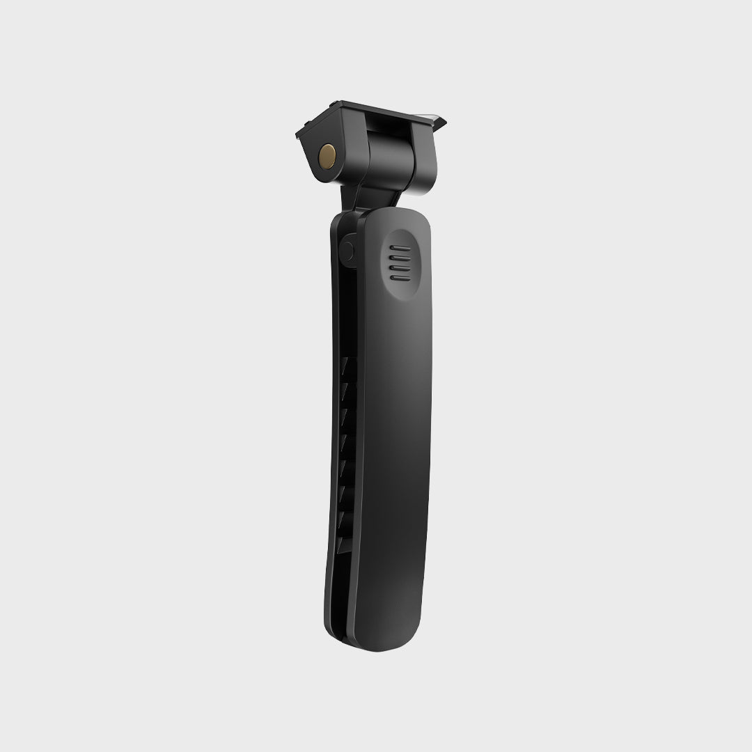 Body worn camera clip accessory with a sleek design for secure attachment and easy access.