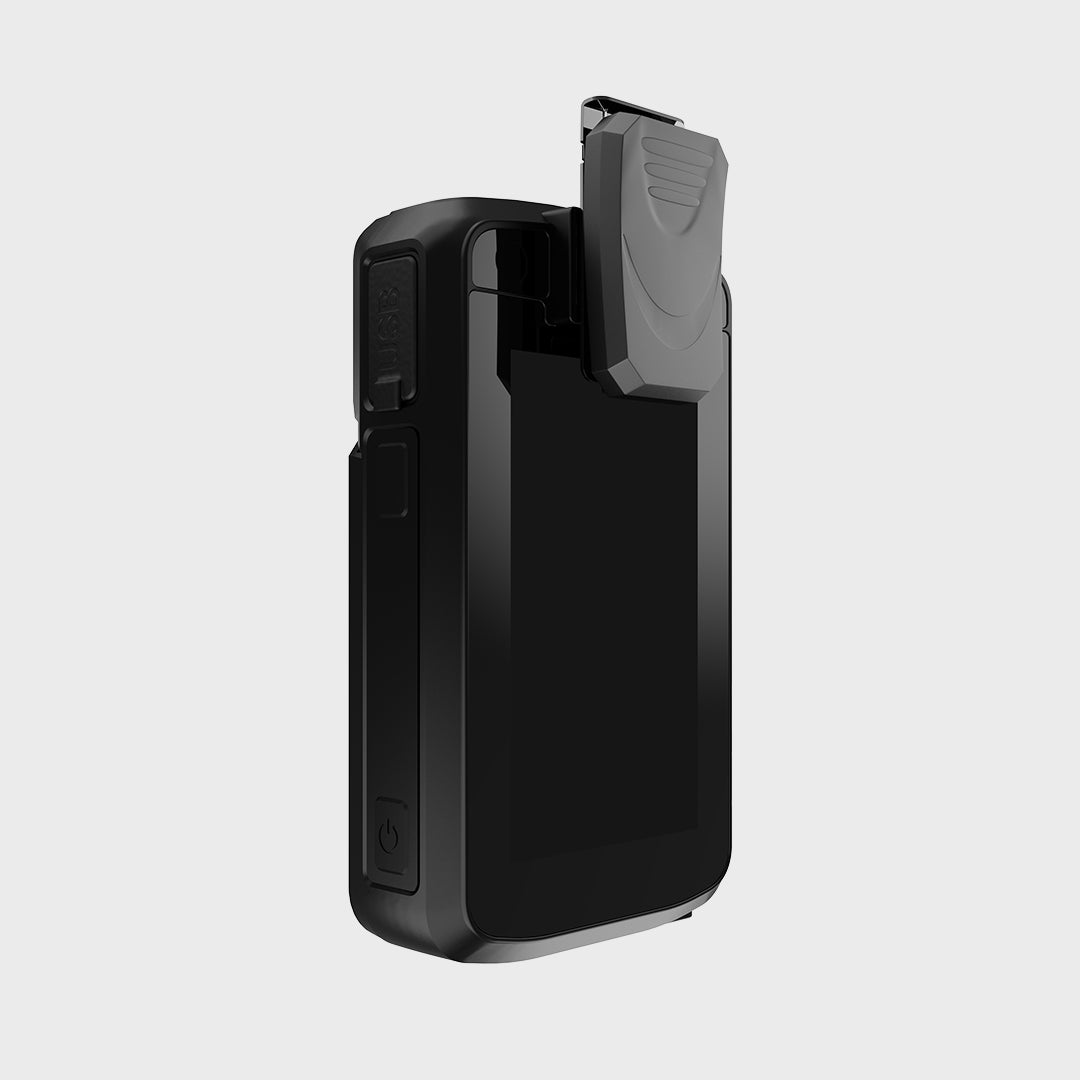 Duress Eagle Clip Small for body-worn camera, featuring a compact design for secure attachment and quick access.